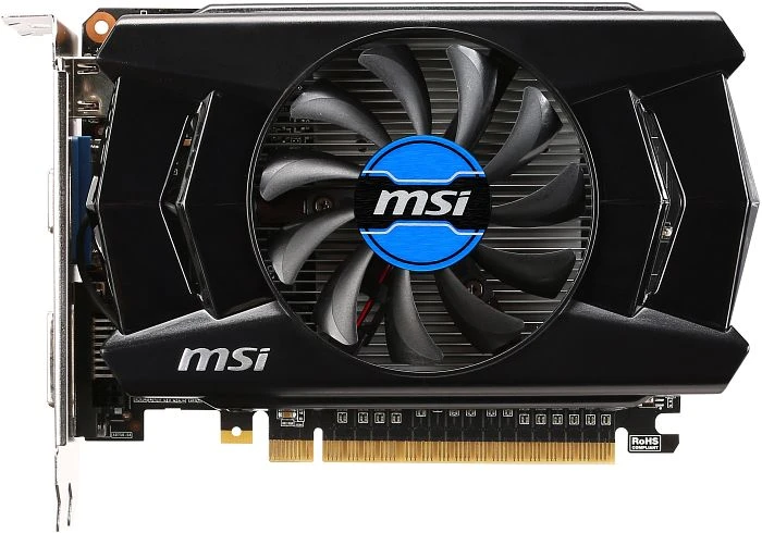 MSI GeForce GTX 750 Ti, N750Ti-2GD5/OCV1, 2GB GDDR5, VGA, DVI, HDMI