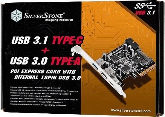 SilverStone ECU05, PCIe 2.0 x2