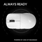 Mchose L7 Pro 8K Lightweight Wireless Gaming Mouse, weiß, USB/Bluetooth Vorschaubild