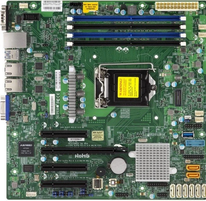 Supermicro X11SSM-F, bulk (Intel 1151)