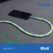 Club 3D USB-C Perlenkabel, 480Mb/s, 60W PD, USB-C 2.0 Stecker auf USB-C 2.0 Stecker, 2m, blau Vorschaubild