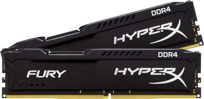 Kingston FURY schwarz UDIMM 8GB Kit, DDR4-2933, CL17-19-19, 1RX8