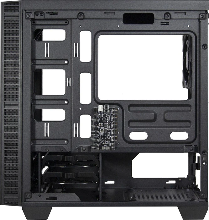 Inter-Tech X-608 Infinity, Glasfenster