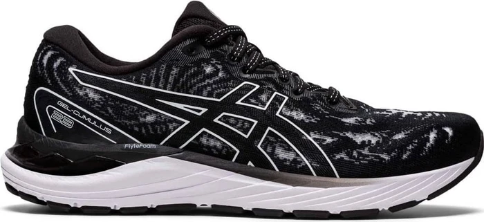 Asics Gel-Cumulus 23 schwarz/weiß (Damen)