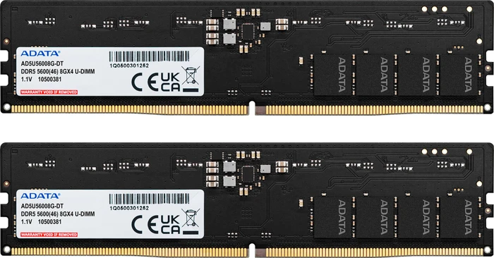 ADATA UDIMM 24GB, DDR5-5600, CL46-45-45, X16, tray