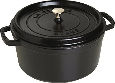 Zwilling Staub Cocotte Schmortopf rund 28cm 6.7l schwarz