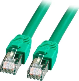 EFB Elektronik Patchkabel, Cat8.1, S/FTP, RJ-45/RJ-45, 2m, grün