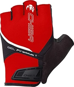 Chiba Gel Premium Fahrradhandschuhe rot