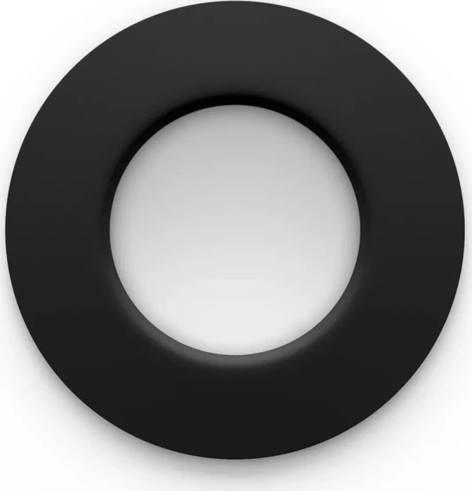 Philips Hue White and Color Ambiance Slim Einbauleuchte 90mm schwarz