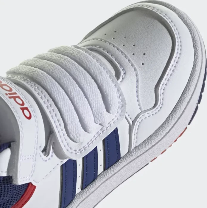 adidas Hoops Mid Baby cloud white/victory blue/better scarlet (Junior)