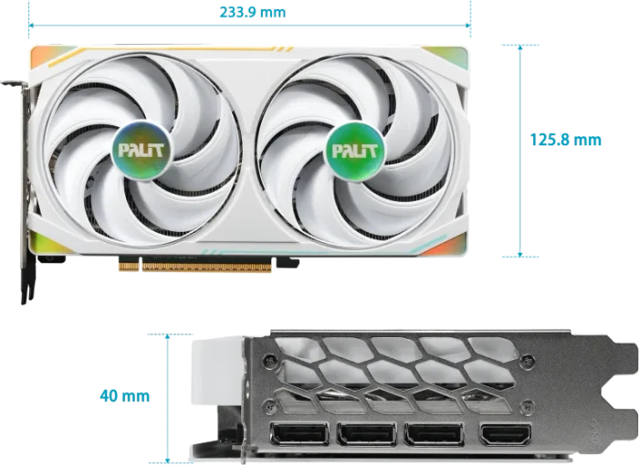 Palit GeForce RTX 5060 Ti RiTONA OC, 8GB GDDR7, HDMI, 3x DP