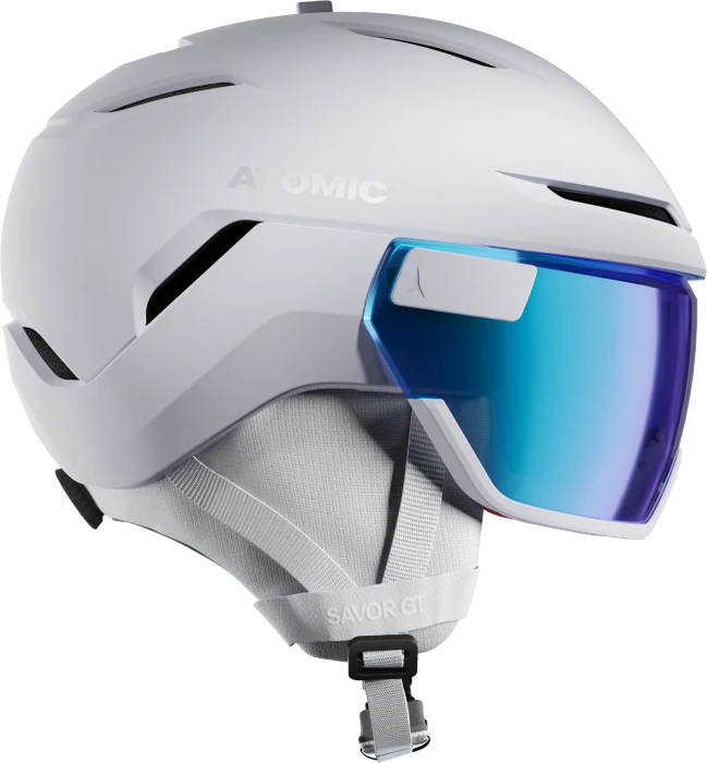 Atomic Savor GT Visor Stereo Helm white heather