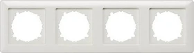 Siemens DELTA line Rahmen 4-Fach, 293x80mm, aluminiummetallic