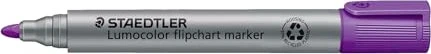 Staedtler Lumocolor Flipchartmarker 356 violett, 10er-Pack