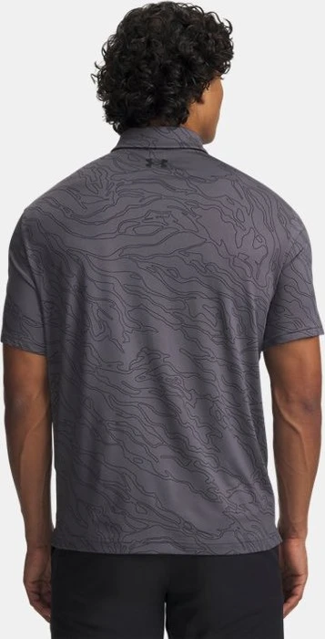 Under Armour Playoff 3.0 Poloshirt kurzarm castlerock/black (Herren)