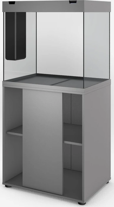 Juwel Lido 200 LED Aquarium-Set mit Unterschrank, grau/grau, 200l