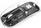 Manhattan Transparent Rechargeable Wireless Mouse, transparent/schwarz, USB Vorschaubild