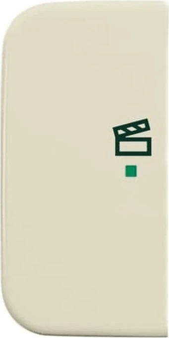 Busch-Jaeger Wippe 2-fach mit Symbol "Szene", weiß