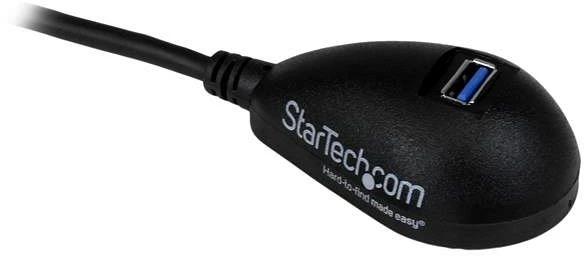 StarTech USB 3.0 Docking Cable Verlängerungskabel, USB-A [Stecker] auf USB-A [Buchse], 1.5m schwarz