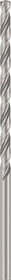 Bosch Professional PRO Metall HSS-G Metallspiralbohrer, 4.8x87x132mm, 1 Stück