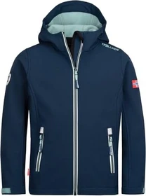 Trollkids Trollfjord Funktionsjacke navy/aqua (Junior)