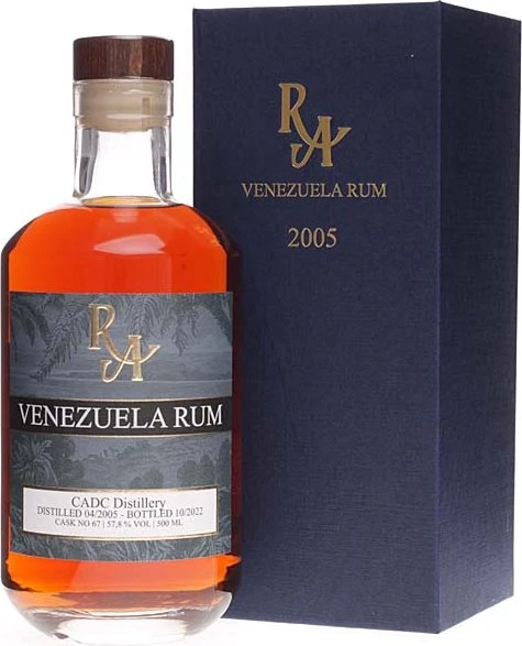 Rum Artesanal Venezuela Rum 2005 500ml