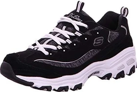 Skechers D'lites Me Time schwarz/weiß (Damen)