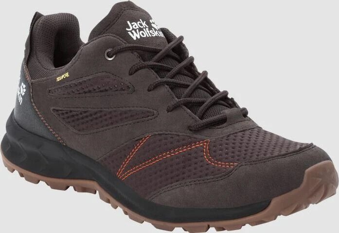 Jack Wolfskin Woodland Texapore Low espresso/dark red (Herren)