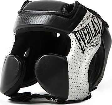 Everlast 1910 Headgear Kopfschutz schwarz/weiß