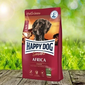 Happy Dog Supreme Sensible Africa Adult Strauß und Kartoffel, 12.50kg
