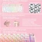 Aula F75 Pro, Pink Translucent Gradient, LEDs RGB, hot-swap, LEOBOG Feather, USB/Bluetooth, US Vorschaubild
