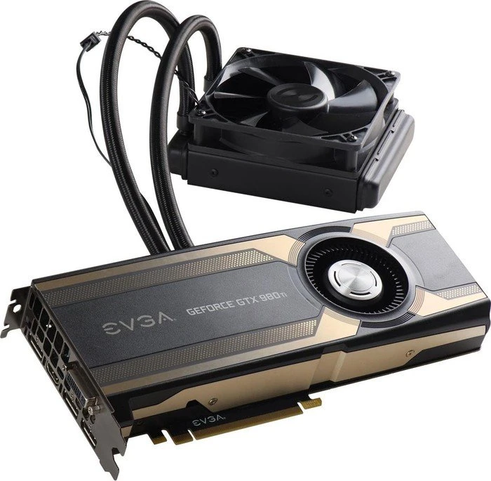 EVGA GeForce GTX 980 Ti Hybrid, 6GB GDDR5, DVI, HDMI, 3x DP