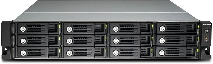 QNAP Turbo Station TS-1270U-RP, 4GB RAM, 2x RJ-45 1000Base-T, 2x USB 3.0, 2HE