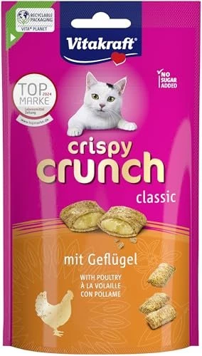 Vitakraft Crispy Crunch Classic, mit Geflügel, 60g