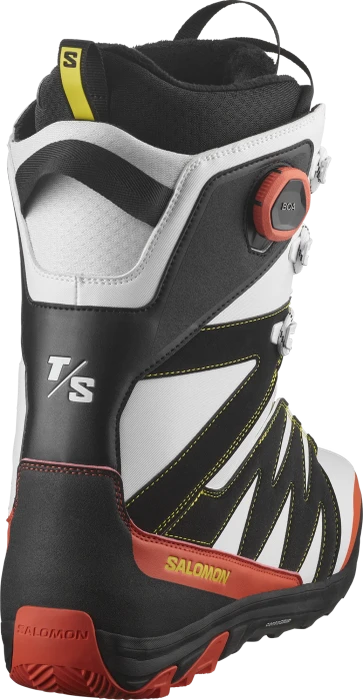Salomon X Approach Lace SJ BOA Torment Softboot white/cherry tomato/black (Modell 2024/2025)