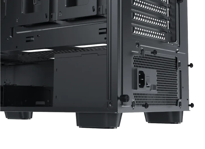 Xigmatek Gaming G Pro, schwarz, Glasfenster