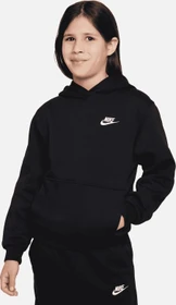 Nike Sportswear Club Fleece Hoodie schwarz/weiß (Junior)