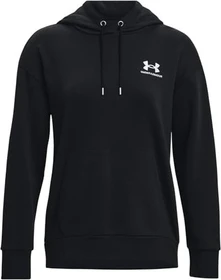 Under Armour Essential Fleece Hoodie schwarz/weiß (Damen)