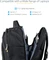 StarTech 17.3" Laptop Rucksack mit abnehmbarer Zubehörtasche, schwarz Vorschaubild