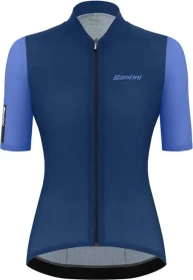 Santini Redux Stamina Trikot kurzarm blau (Damen)