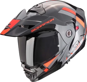 Scorpion ADX-2 Galane silber/schwarz/rot