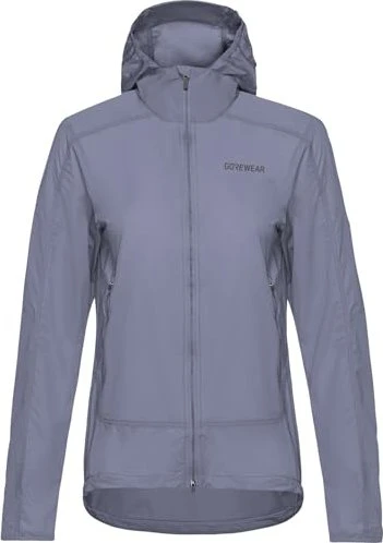 Gore Wear Fernflow Hooded Windbreaker Fahrradjacke amethyst grey (Damen)