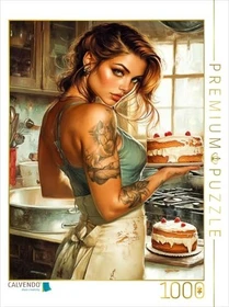 Calvendo Ein Motiv aus dem Kalender Tattoo Girls und Torten