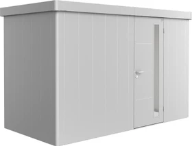 Biohort Neo 1D Gerätehaus silber-metallic