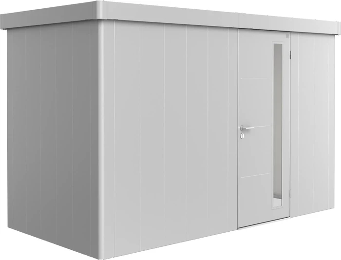 Biohort Neo 1D Gerätehaus silber-metallic