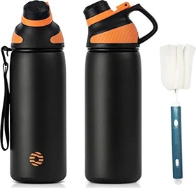 FJbottle Magnetische Isolierflasche 600ml schwarz