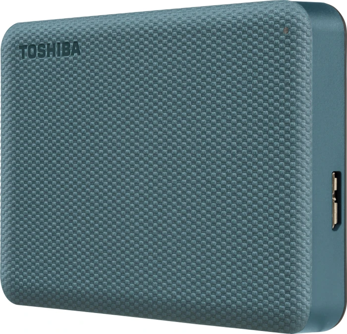 Toshiba Canvio Advance, grün, 4TB, USB 3.0 Micro-B