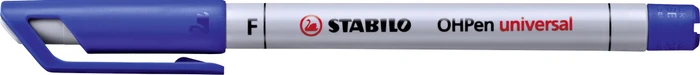 STABILO OHPen universal wasserlöslich F blau