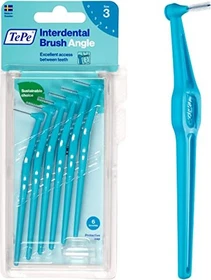 TePe Angle Interdentalbürste blau,     6 Stück