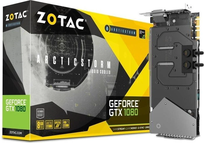 Zotac GeForce GTX 1080 ArcticStorm, 8GB GDDR5X, DVI, HDMI, 3x DP